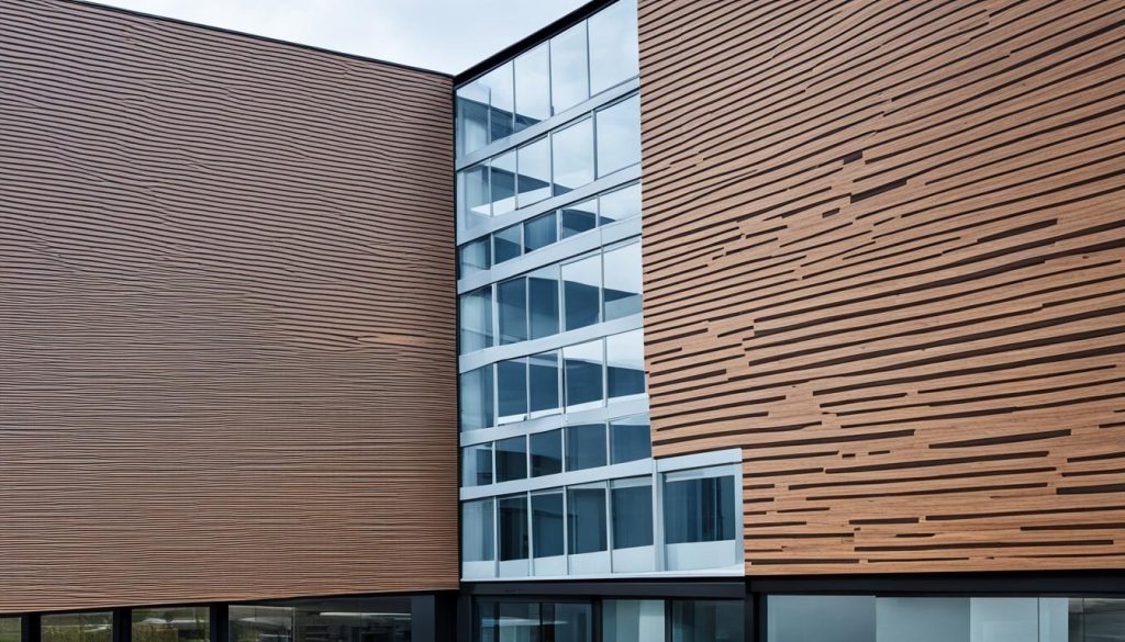 Trespa boeidelen houtlook